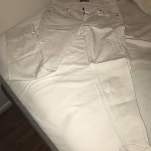 Hudson white jeans